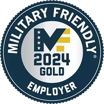 Military Friendly 2024 Gold Employer